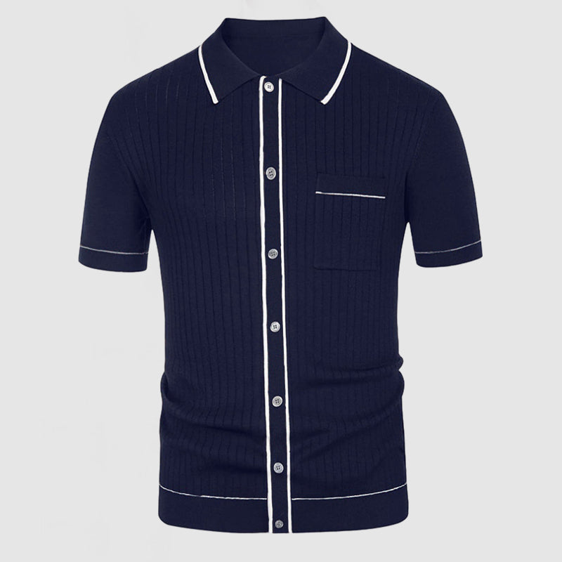Men's Classic Casual Knit Shirt