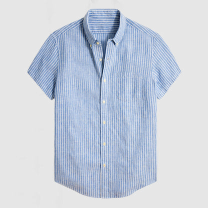 Men's Oxford Cloth Striped Shirt