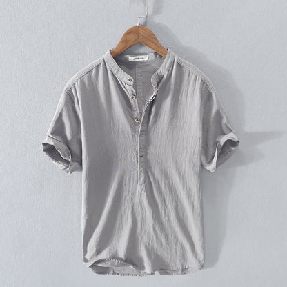 Men's Provence Linen Cotton Shirt