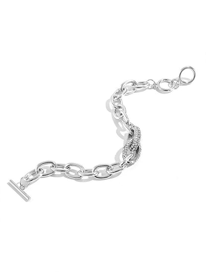 Women's Trendy Punk Style Buckle Bracelet