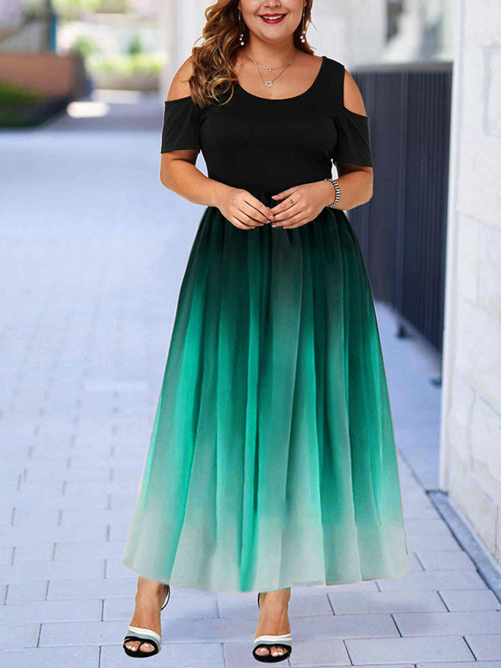 Women's Ombre Maxi Dress