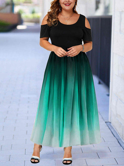 Women's Ombre Maxi Dress