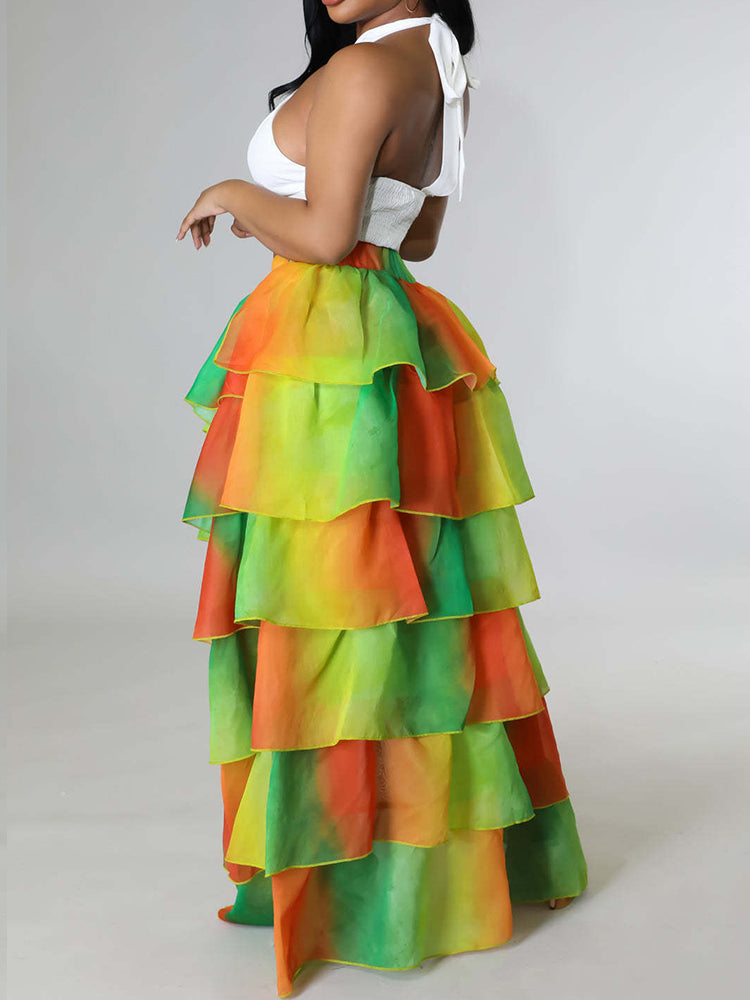 High Low Tulle Skirt