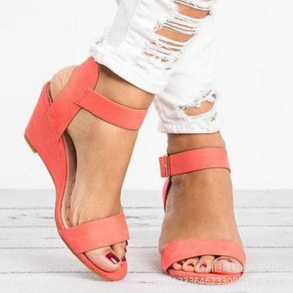 Women's Simple Buckle Sandals