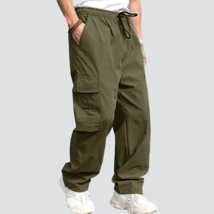 Men's Drawstring Waist Cargo Pants