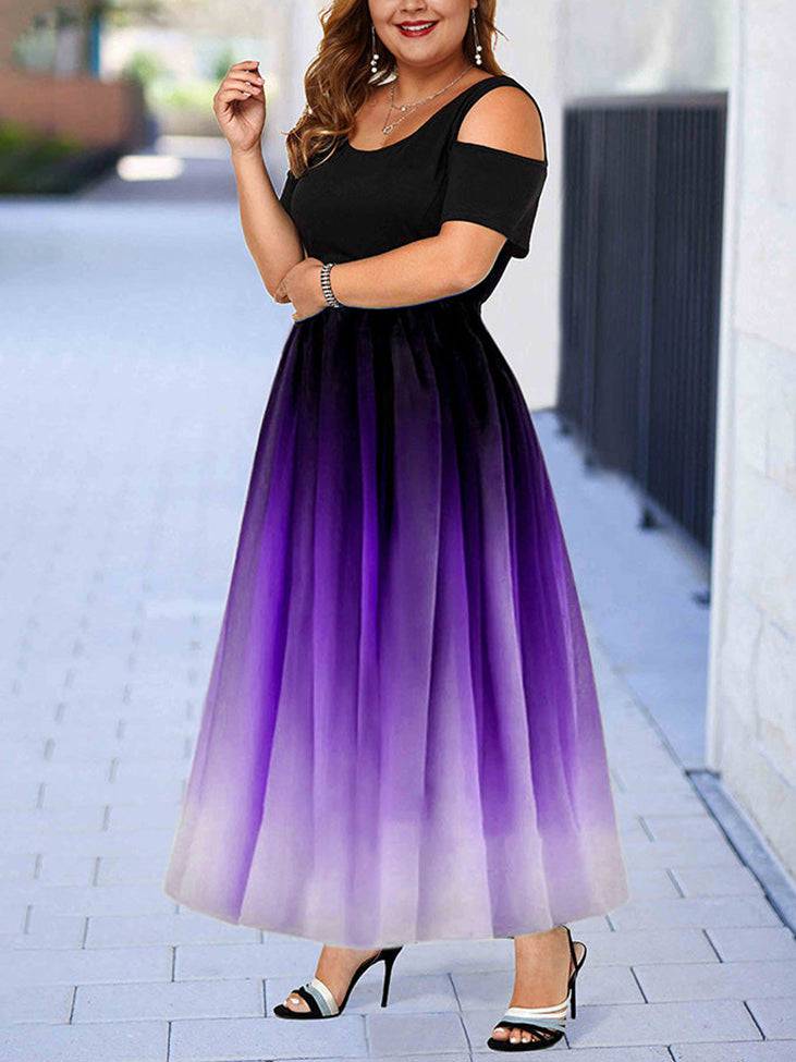 Women's Ombre Maxi Dress