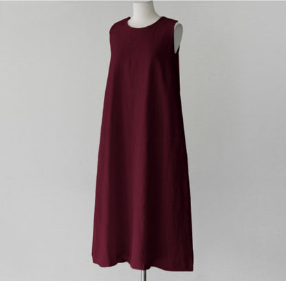 Women's Casual Elegant Cotton Dress