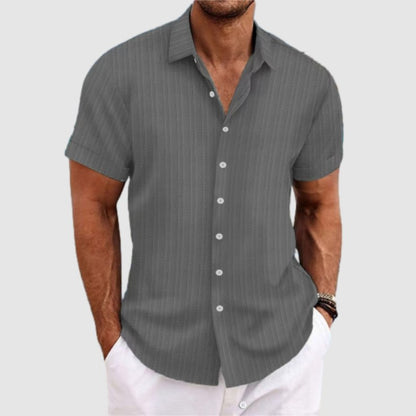 Men's Loose Short-Sleeved Shirt