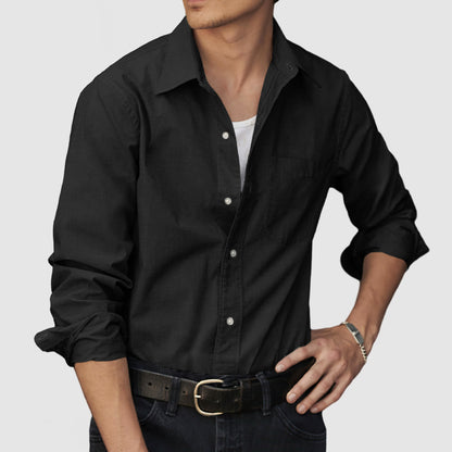 Men's Basic Premium Cotton Shirt