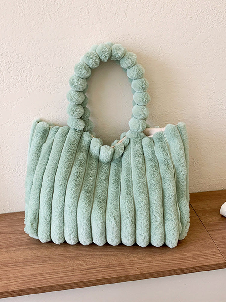 Women's Fluffy Tote Bag