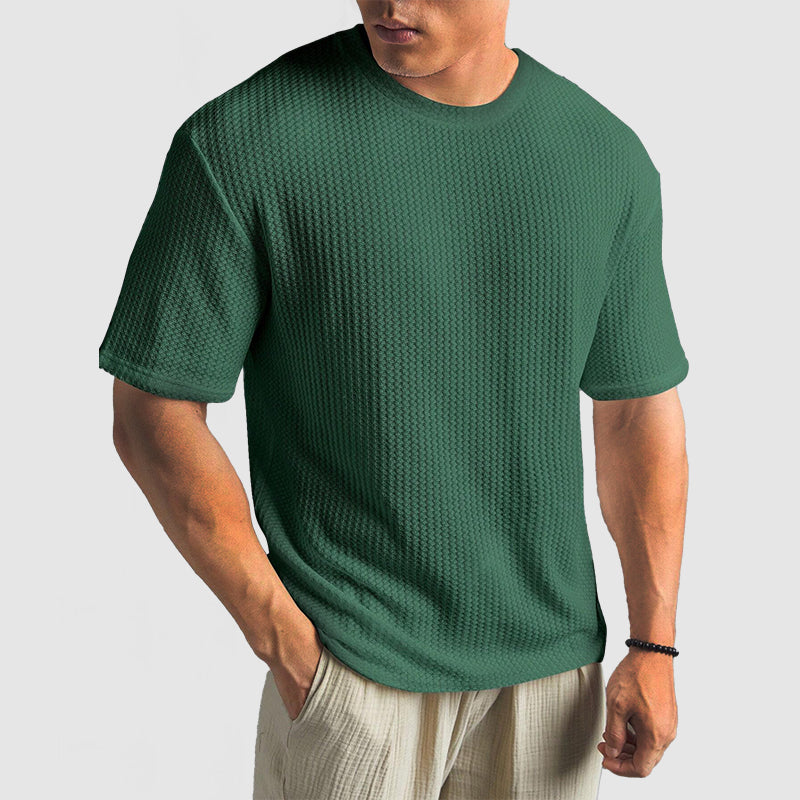 Men's Knit Textured T-Shirt