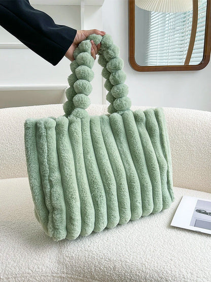 Women's Fluffy Tote Bag