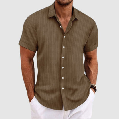 Men's Loose Short-Sleeved Shirt