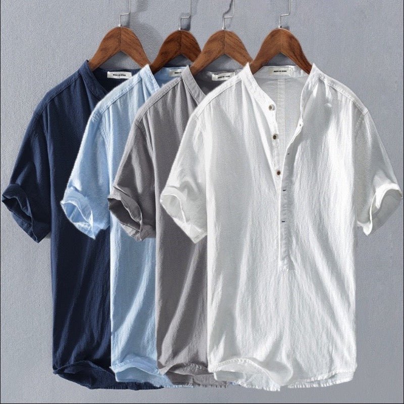 Men's Provence Linen Cotton Shirt