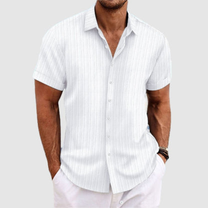 Men's Loose Short-Sleeved Shirt