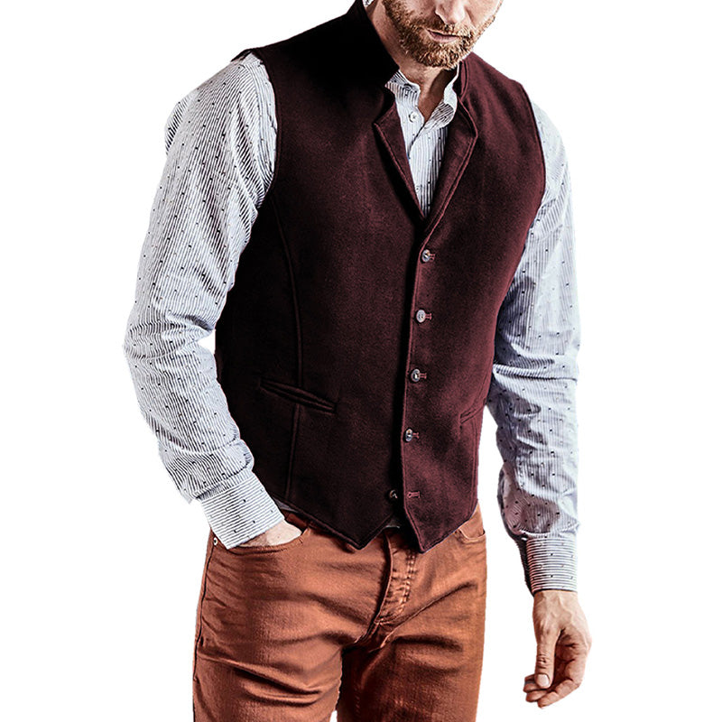 Men's Lapel Waistcoat