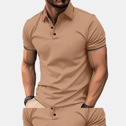 Men's Casual Short Sleeve Polo Shirt