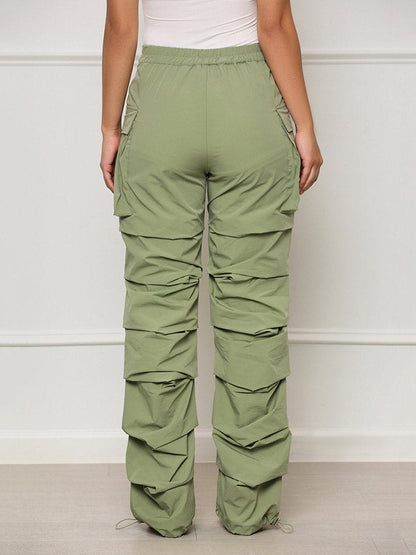 Ruched Cargo Pants