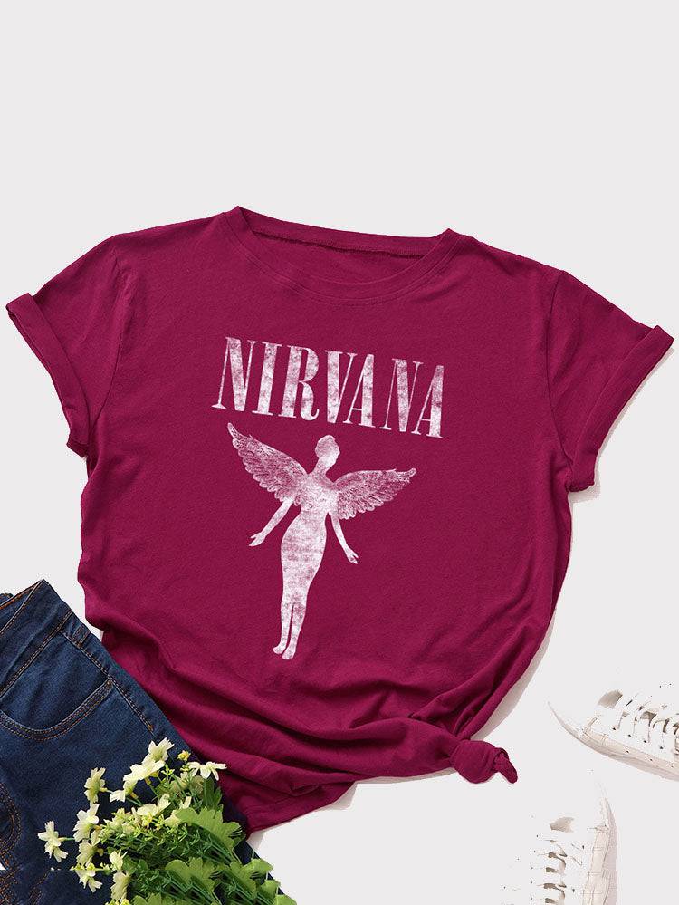 Nirvana Wings Cotton Tee