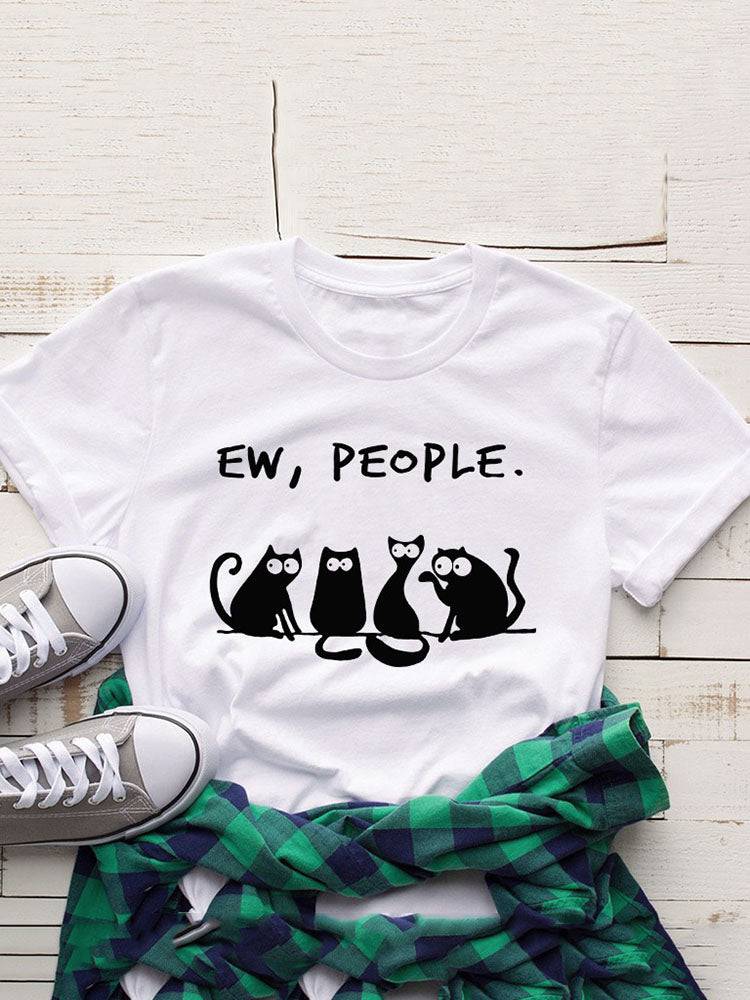 Ew People Cats Tee