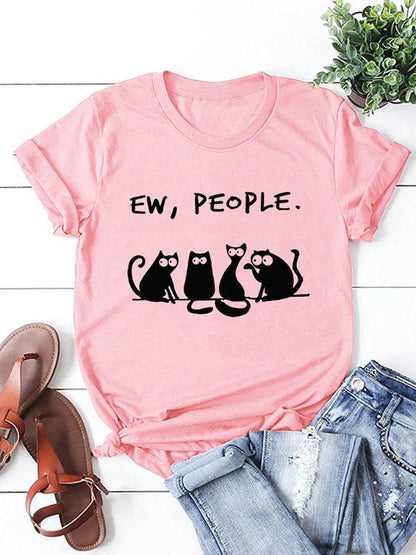 Ew People Cats Tee