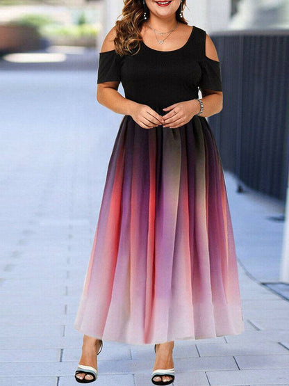 Women's Ombre Maxi Dress