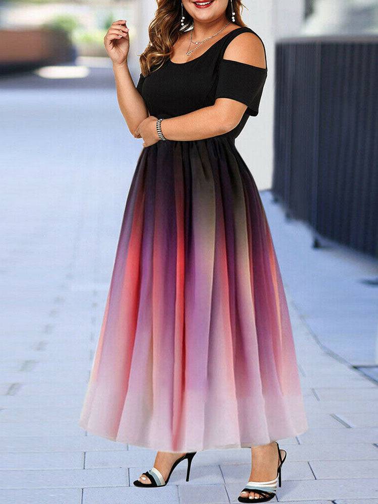 Women's Ombre Maxi Dress