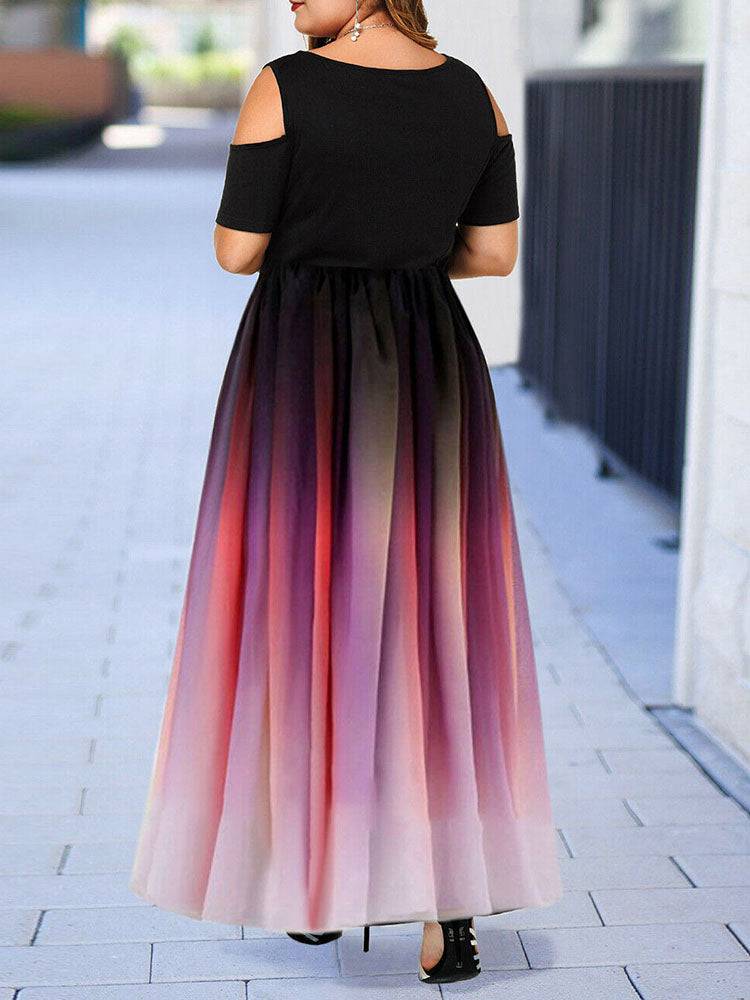 Women's Ombre Maxi Dress