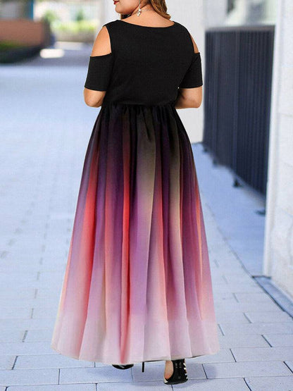 Women's Ombre Maxi Dress