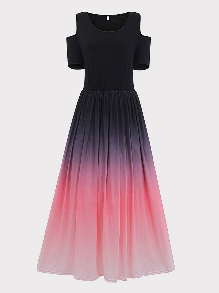 Women's Ombre Maxi Dress