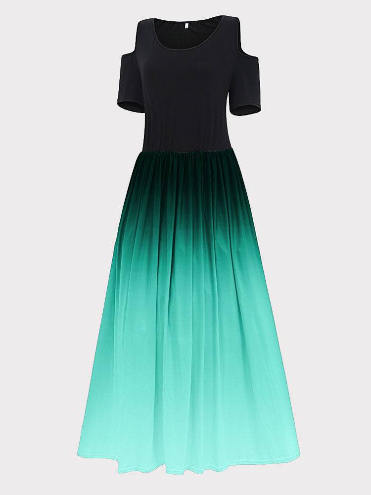 Women's Ombre Maxi Dress