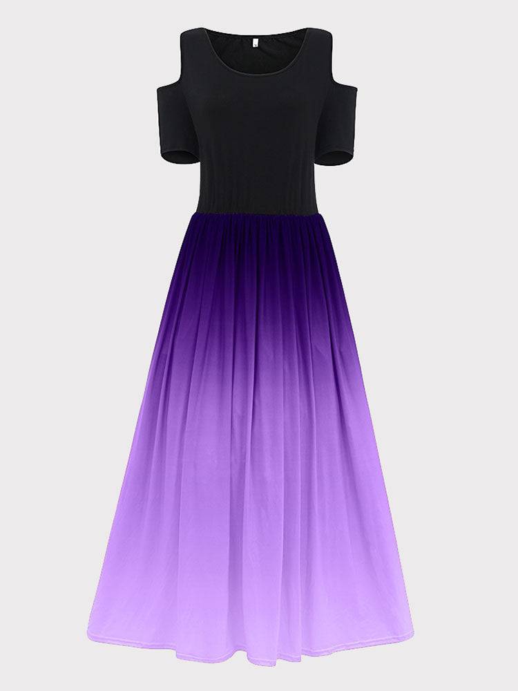 Women's Ombre Maxi Dress