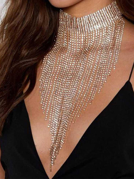 Women's Rhinestones Choker Necklace