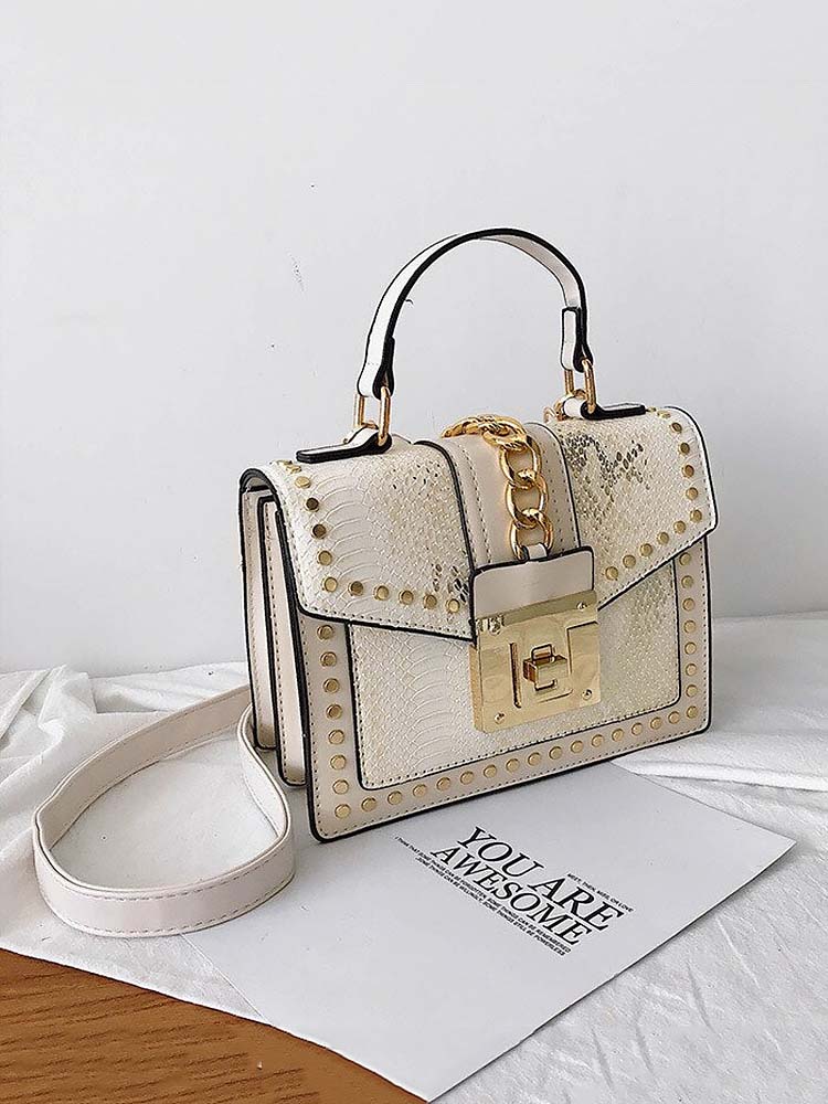 Women's Snake Pattern Crossbody Bag