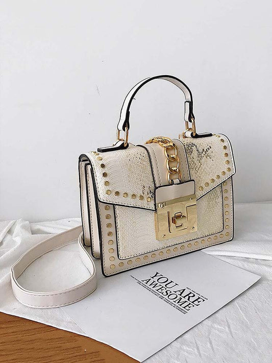 Women's Snake Pattern Crossbody Bag