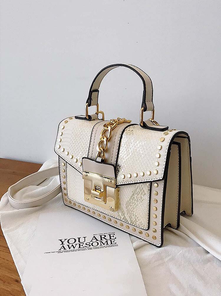 Women's Snake Pattern Crossbody Bag