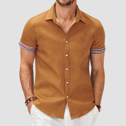 Men's Beach Short Sleeve Shirt