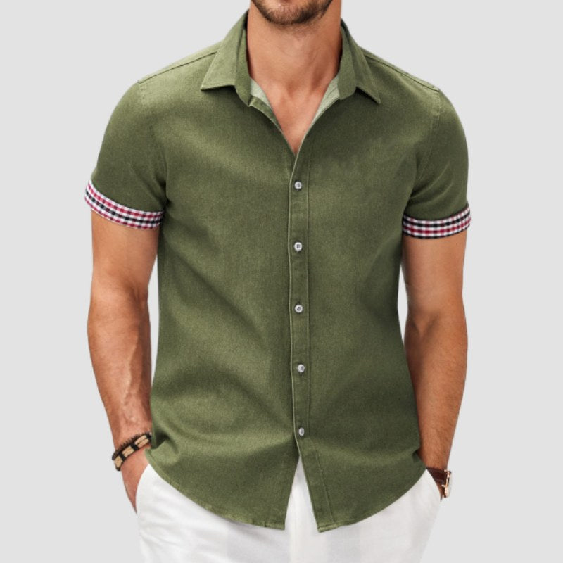 Men's Beach Short Sleeve Shirt