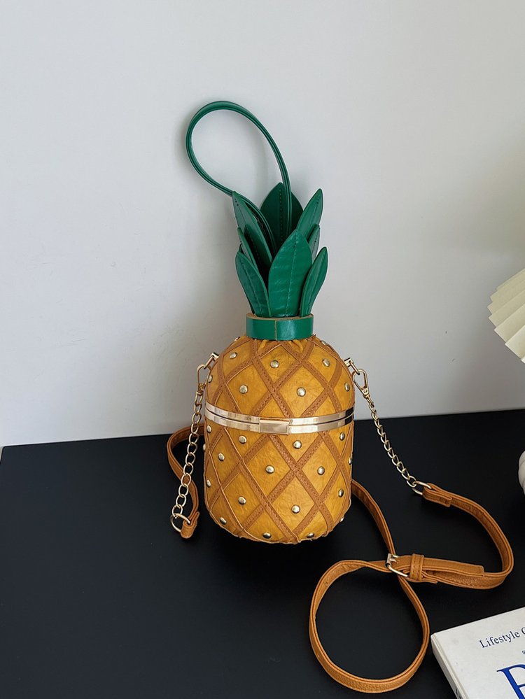 Women's Pineapple Crossbody Bag