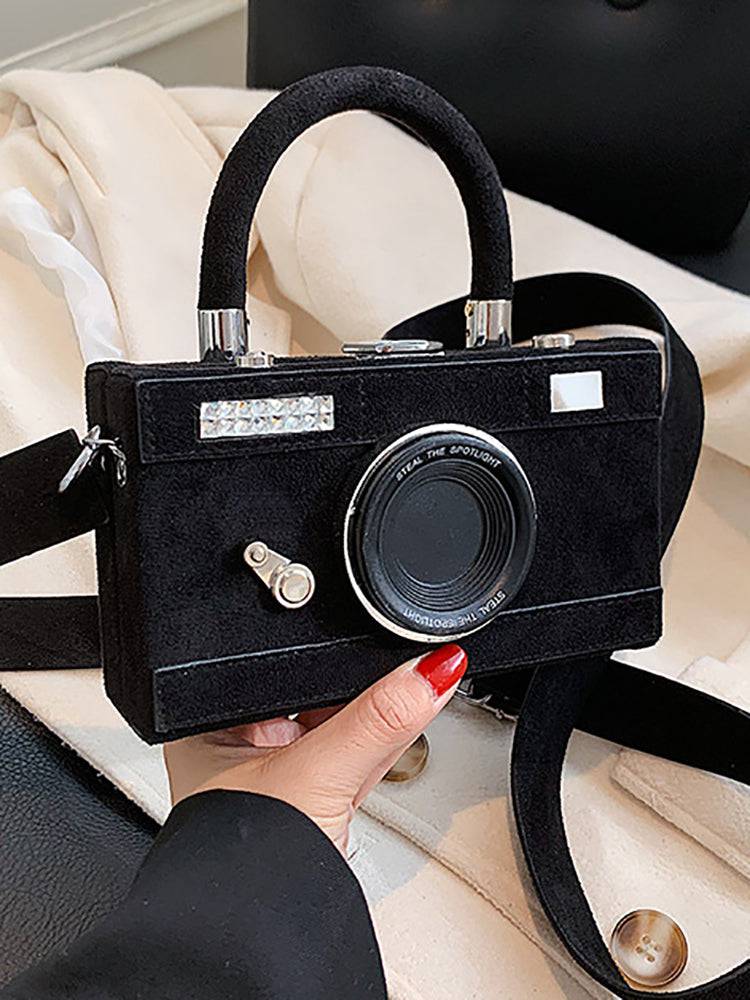 Women's Camera Design Box Bag