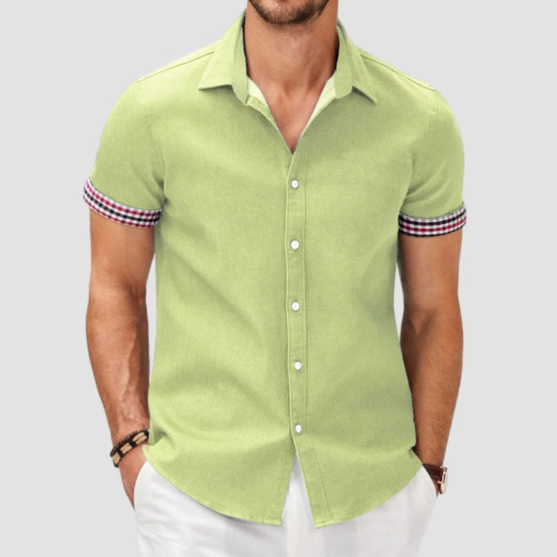 Men's Beach Short Sleeve Shirt