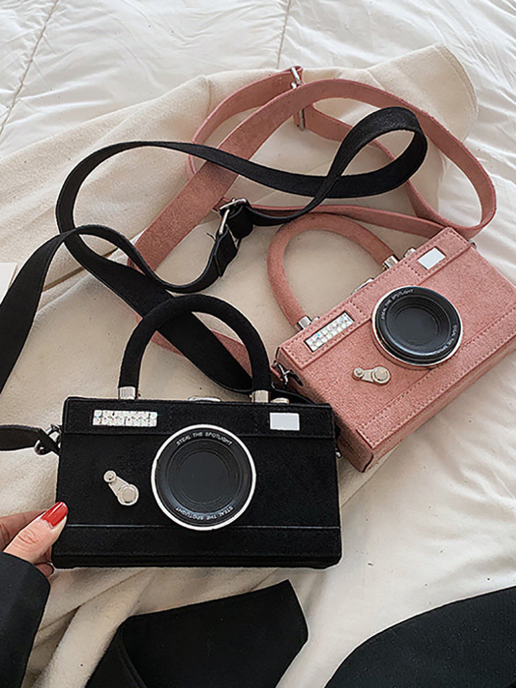 Women's Camera Design Box Bag