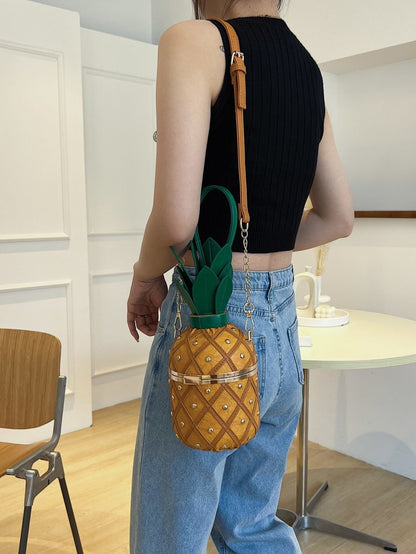 Women's Pineapple Crossbody Bag