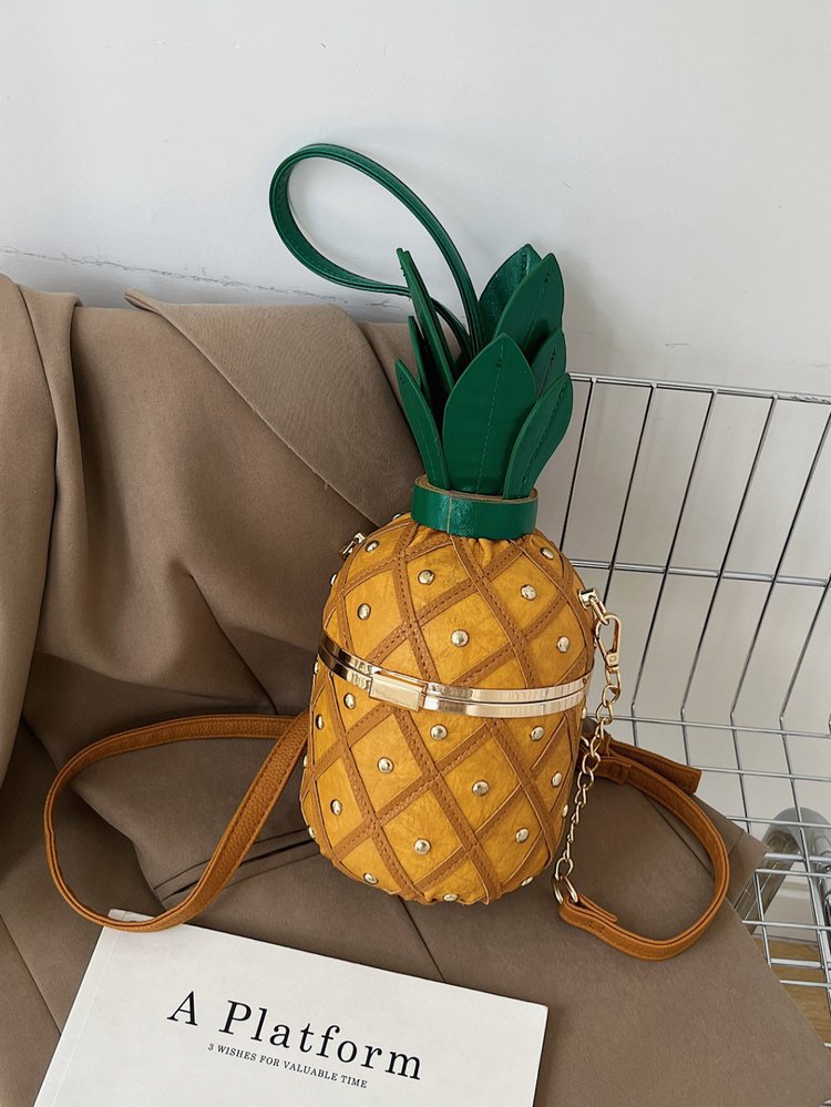 Women's Pineapple Crossbody Bag