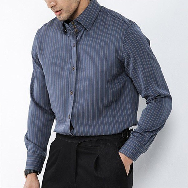 Men's Vintage Business Shirt