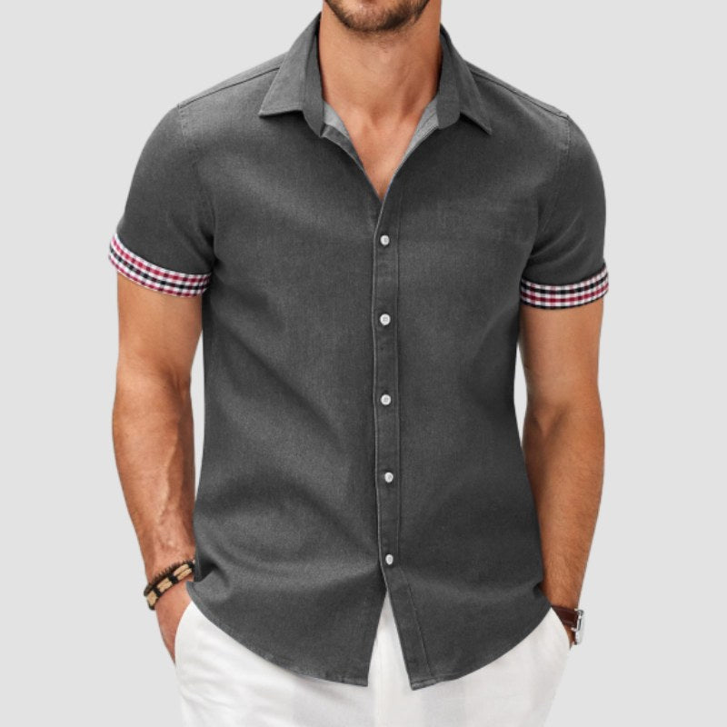 Men's Beach Short Sleeve Shirt