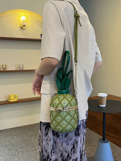 Women's Pineapple Crossbody Bag