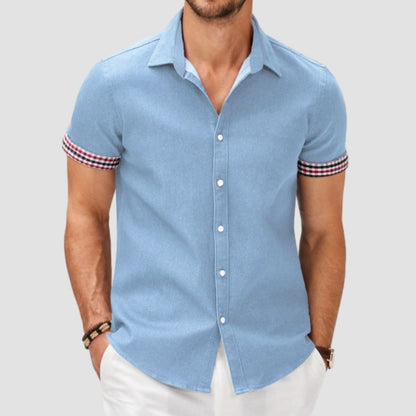 Men's Beach Short Sleeve Shirt