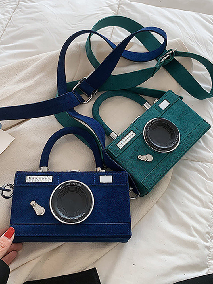 Women's Camera Design Box Bag