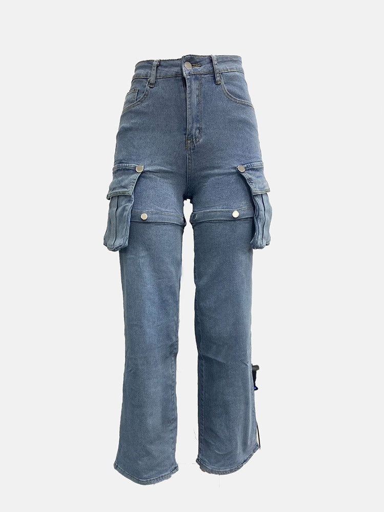 Detachable Pocket Jeans